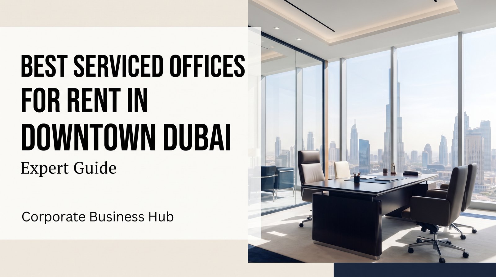 Best servied offices for rent in downtown dubai expert guide by corporate business hub