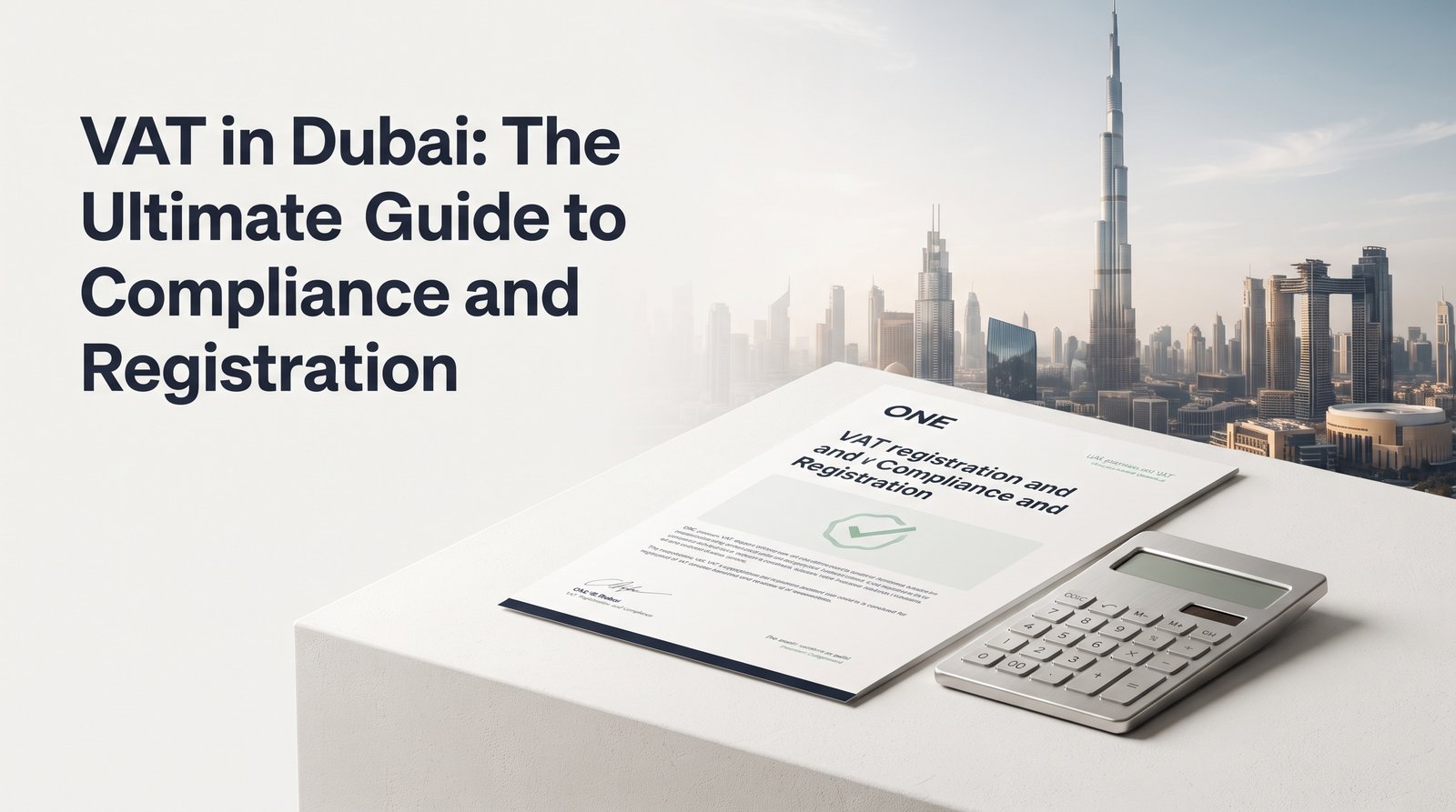 VAT in Dubai The Ultimate Guide to Compliance and Registration